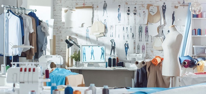 A fashion-design-studio