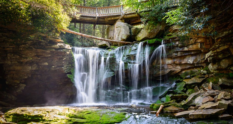3. Blackwater Falls State Park – West Virginia