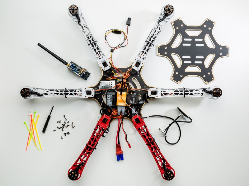 Building a hexacopter drone
