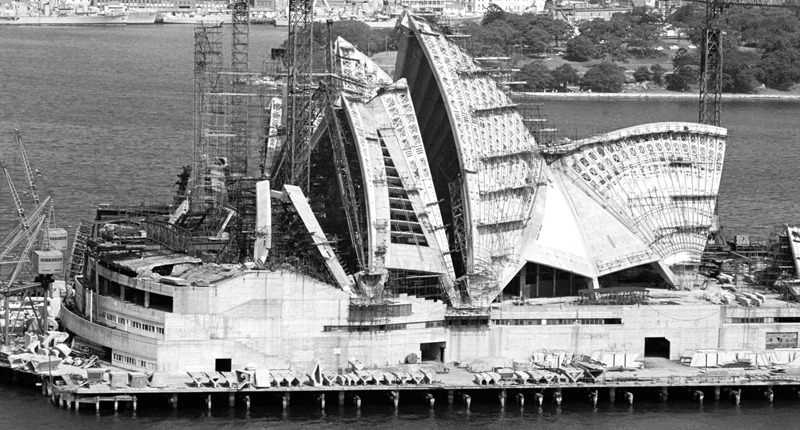 Opera house construction