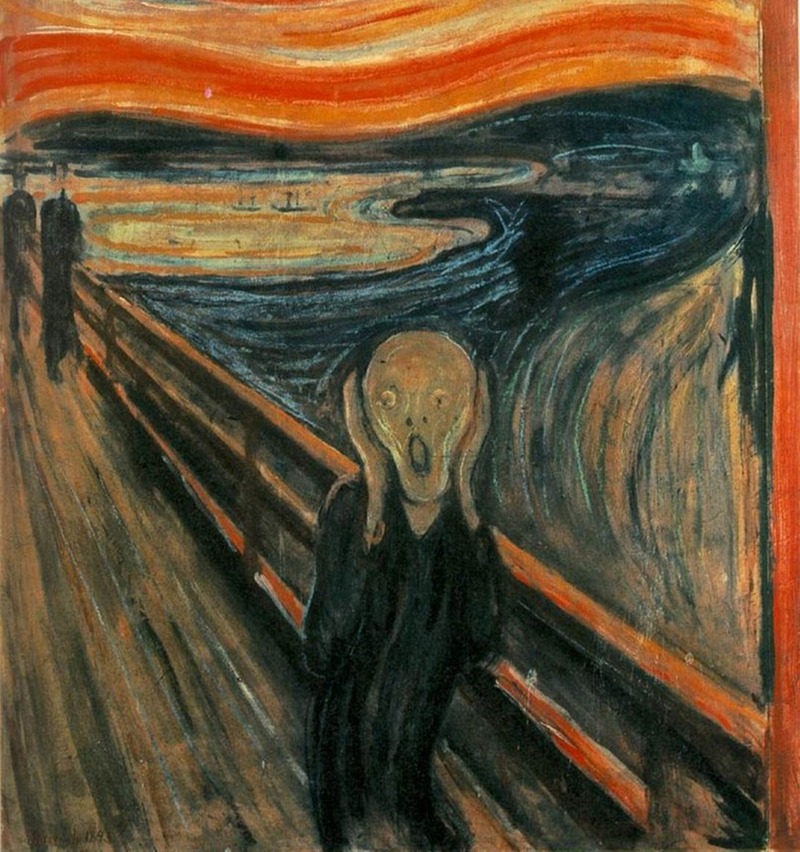 The Scream Painting