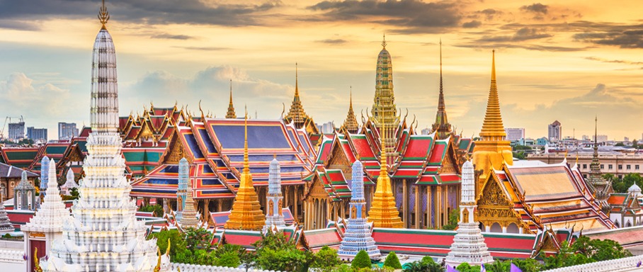 The Temple of the Emerald Buddha and Grand Palace