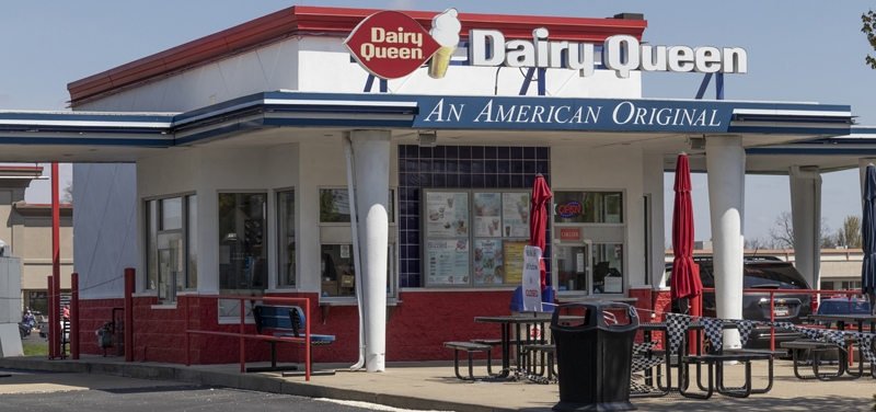 outside a Dairy Queen location