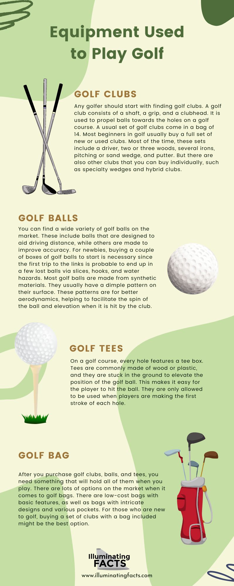 Equipment Used to Play Golf