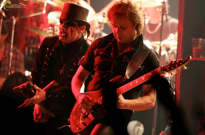 Heavy metal band King Diamond in concert