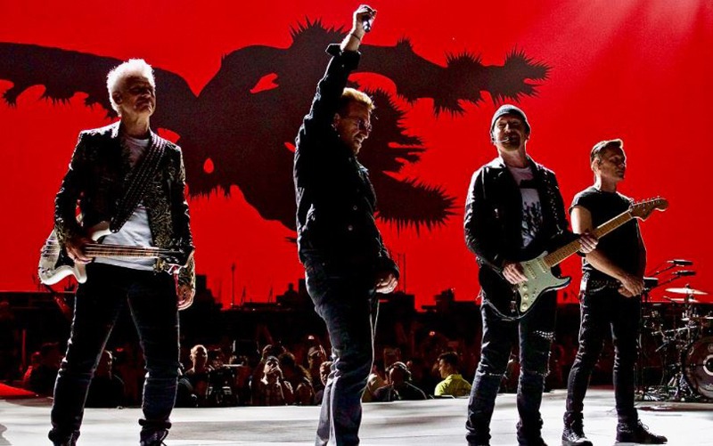 U2 tour in 2017