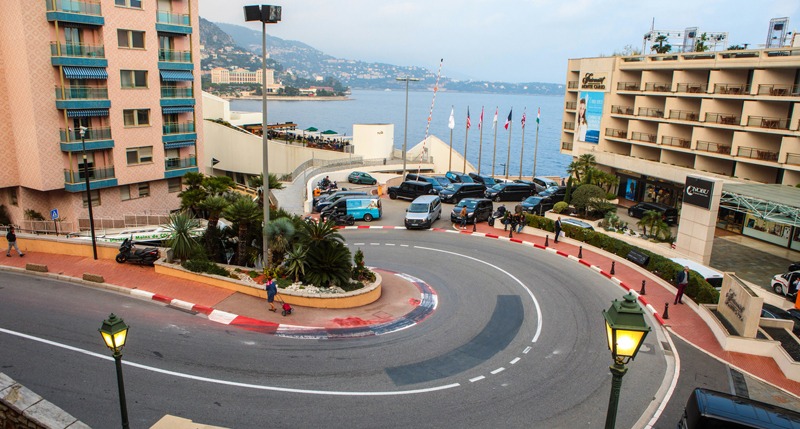 a section of the Circuit de Monaco