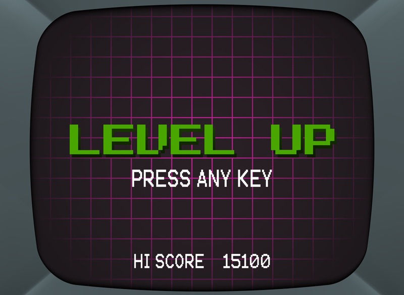 level up screen