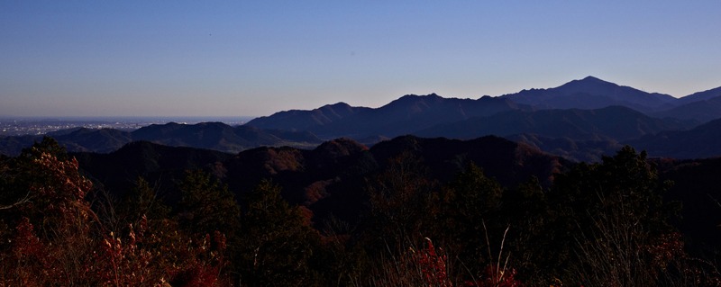 view from Mt. Takao