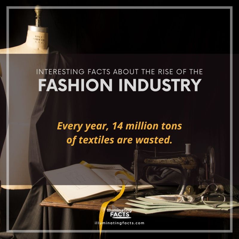 Every year, 14 million tons of textiles are wasted