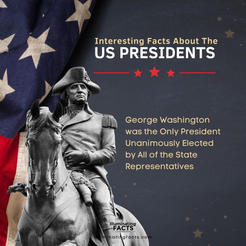interesting facts about US presidents George Washington’s