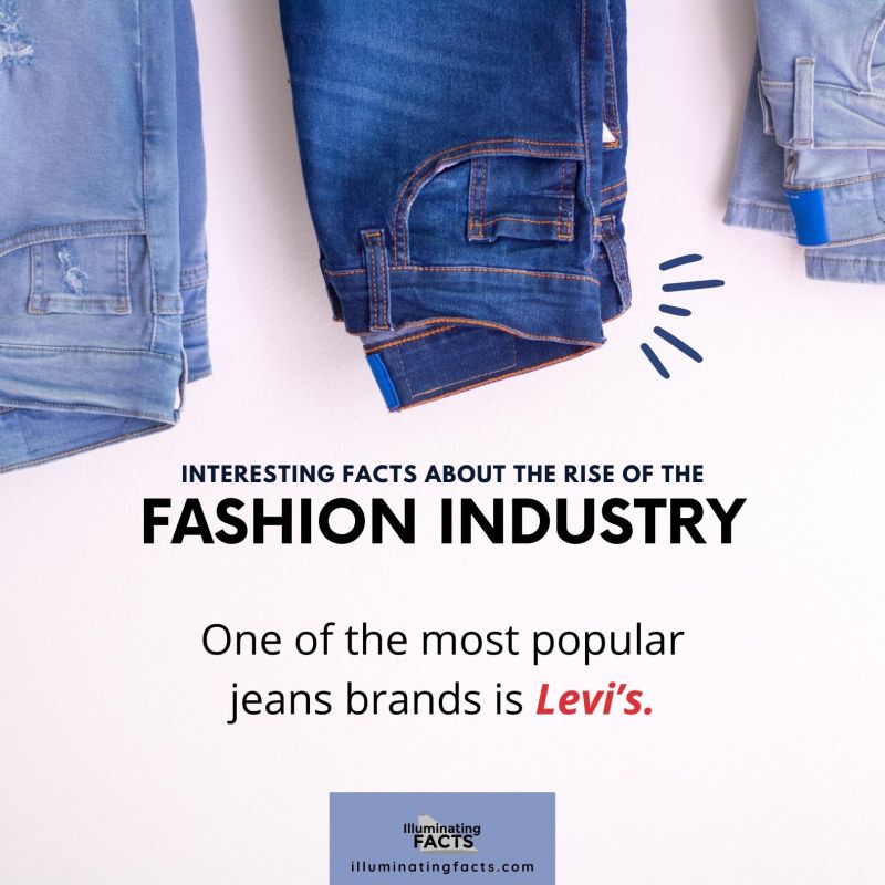 One of the most popular jeans brands is Levi’s