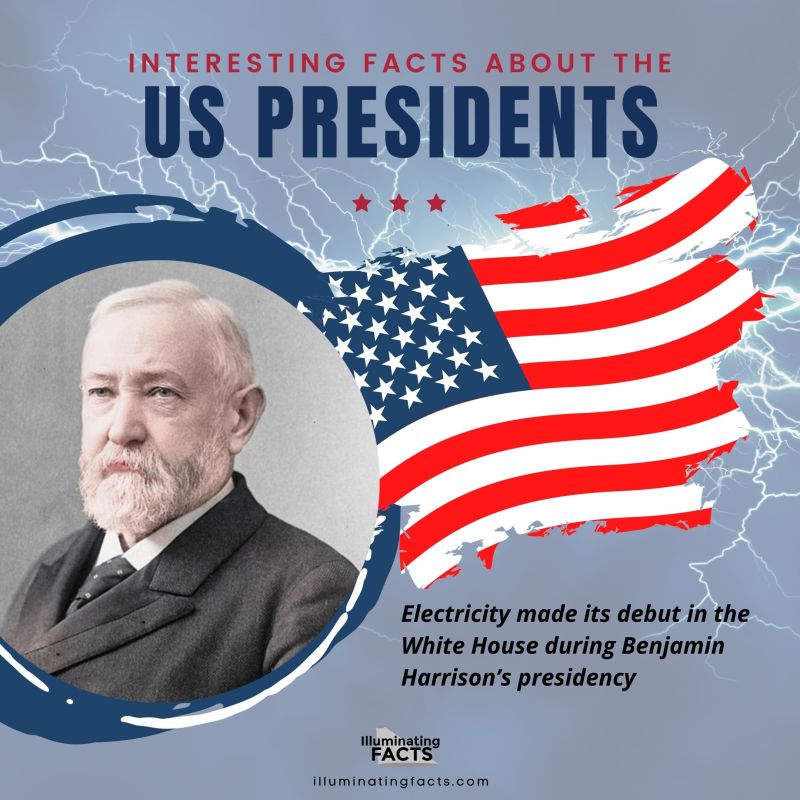 interesting facts about US presidents Benjamin Harrison’s