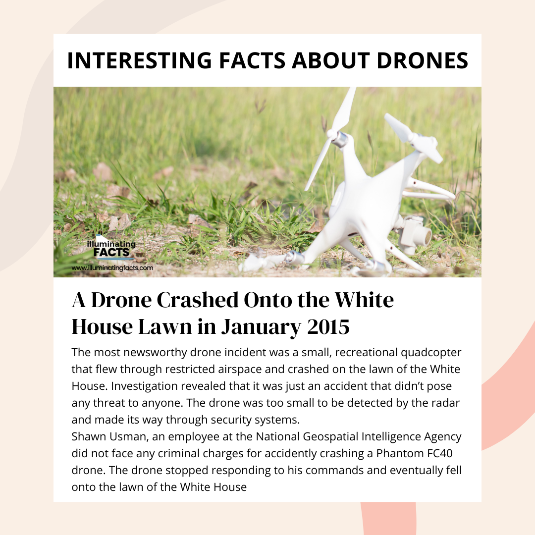 A Drone Crashed Onto the White House Lawn in January 2015