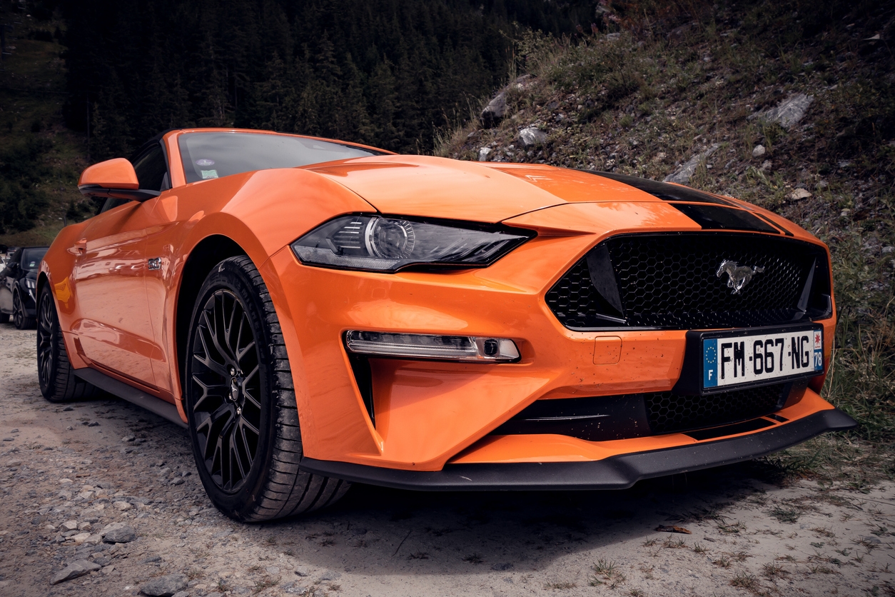 Ford Mustang GT Orange Fury