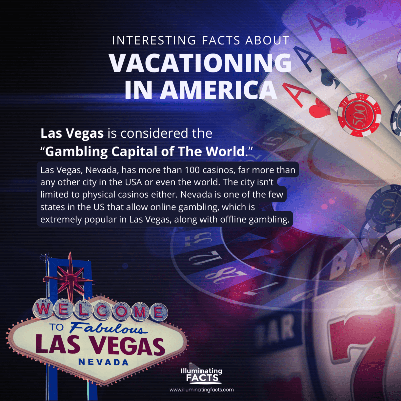 Las Vegas is considered the “Gambling Capital of The World.”