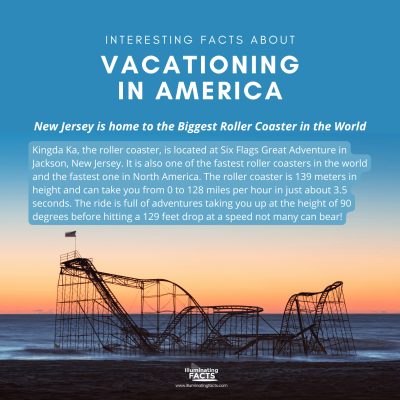 New Jersey is home to the Biggest Roller Coaster in the World