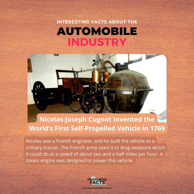 Nicolas-Joseph Cugnot Invented the World’s First Self-Propelled Vehicle in 1769