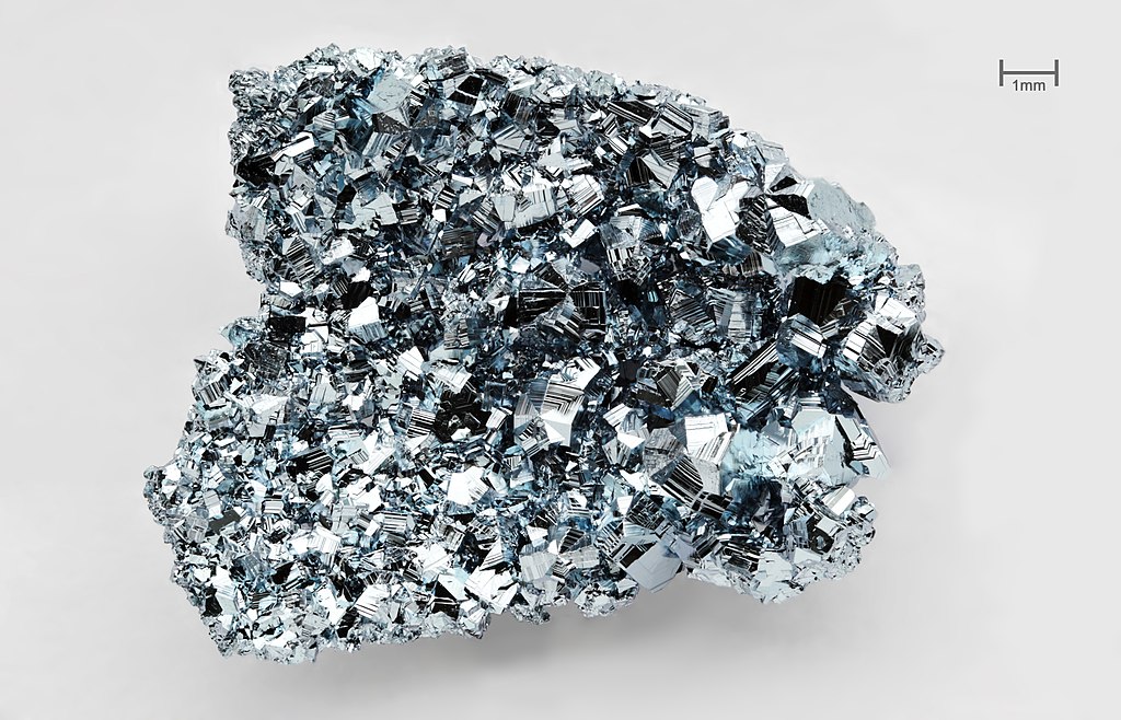 Osmium crystals