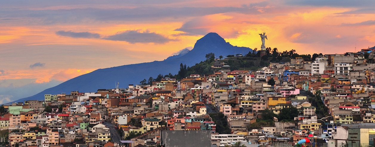 Quito city, Ecuador