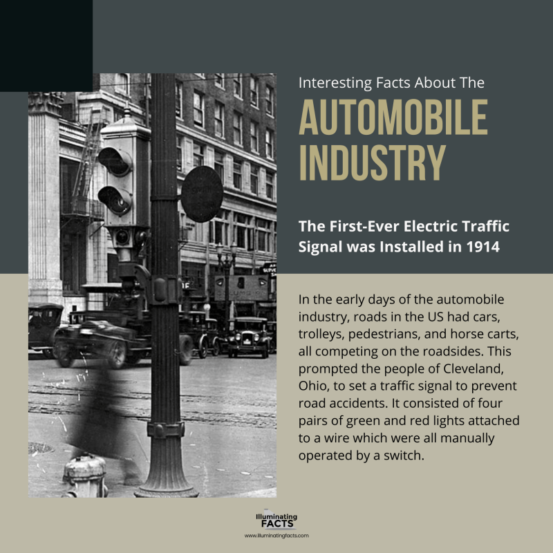 The First-Ever Electric Traffic Signal was Installed in 1914