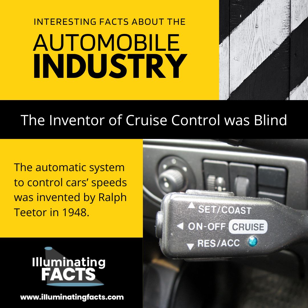 The Inventor of Cruise Control was Blind