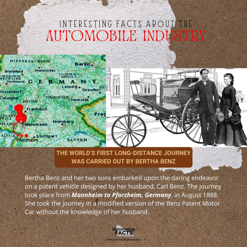 The World’s First Long-Distance Journey Was Carried Out by Bertha Benz