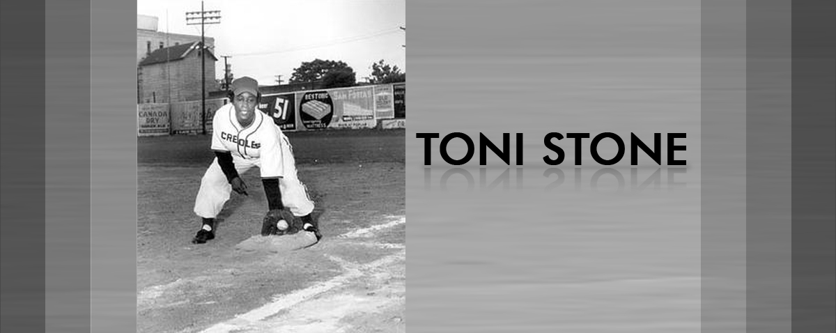 Toni Stone in action