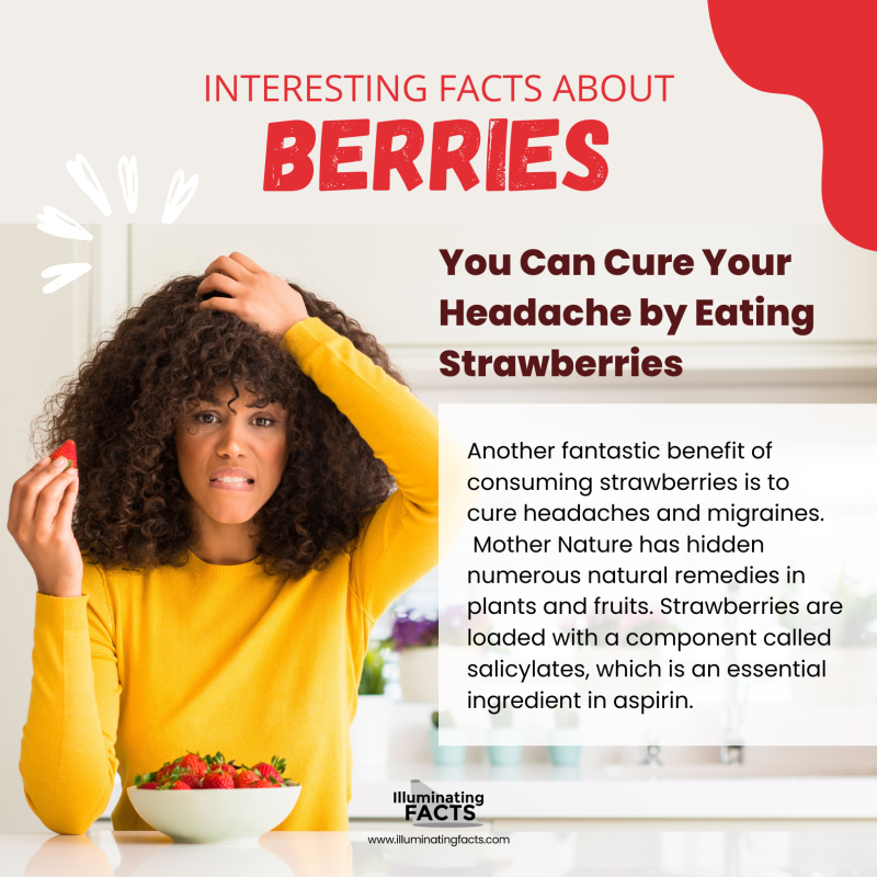 You Can Cure Your Headache by Eating Strawberries