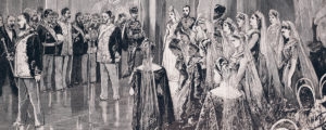 a wedding of a Russian czar