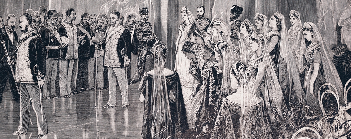 a wedding of a Russian czar