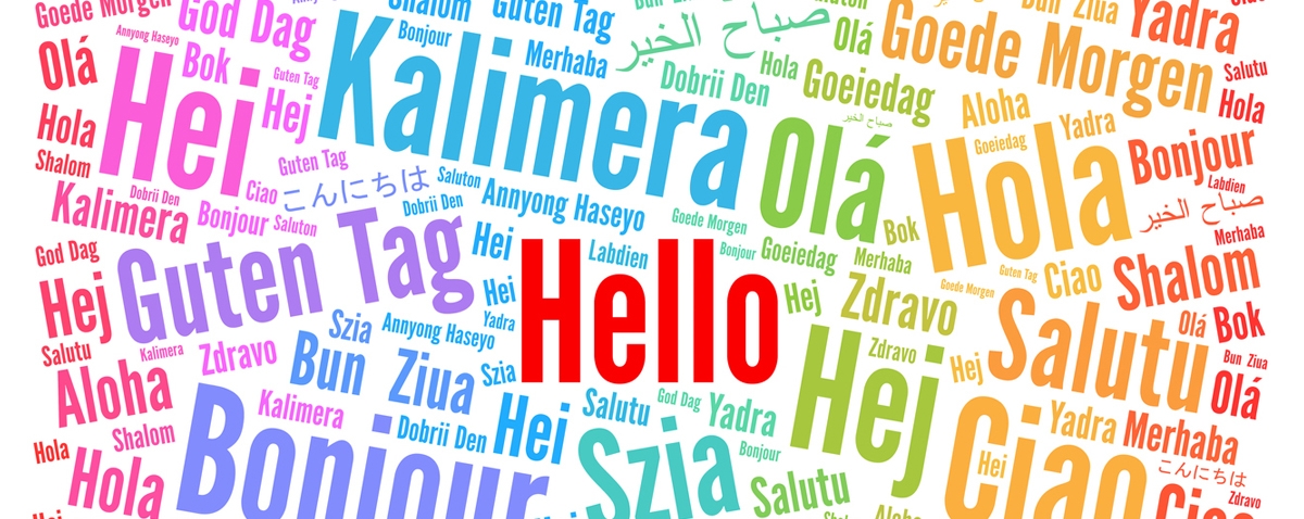 hello in different languages