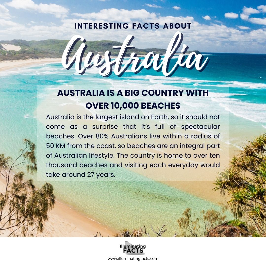 Australia is a Big Country with So Many Beautiful Beaches
