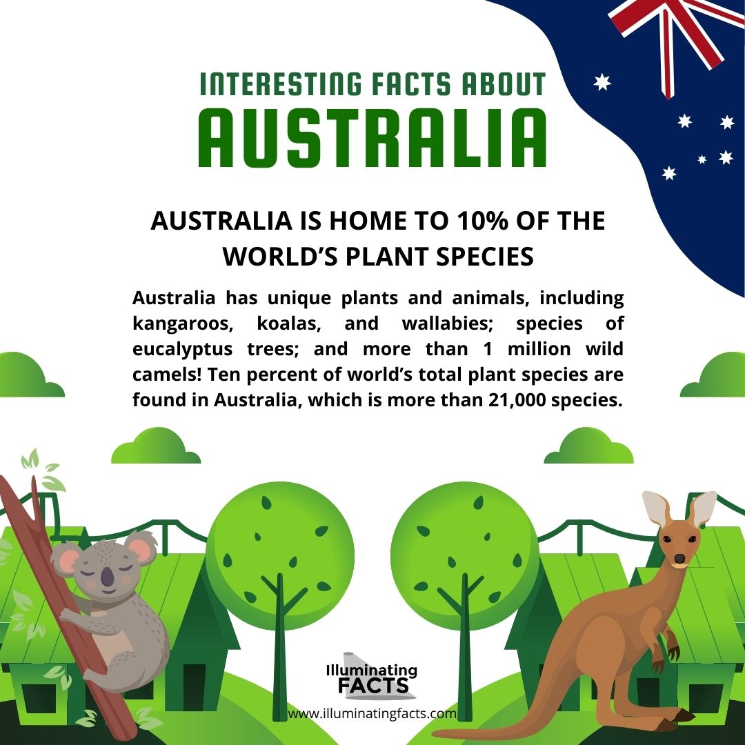 Australia is home to 10% of the World’s Biodiversity