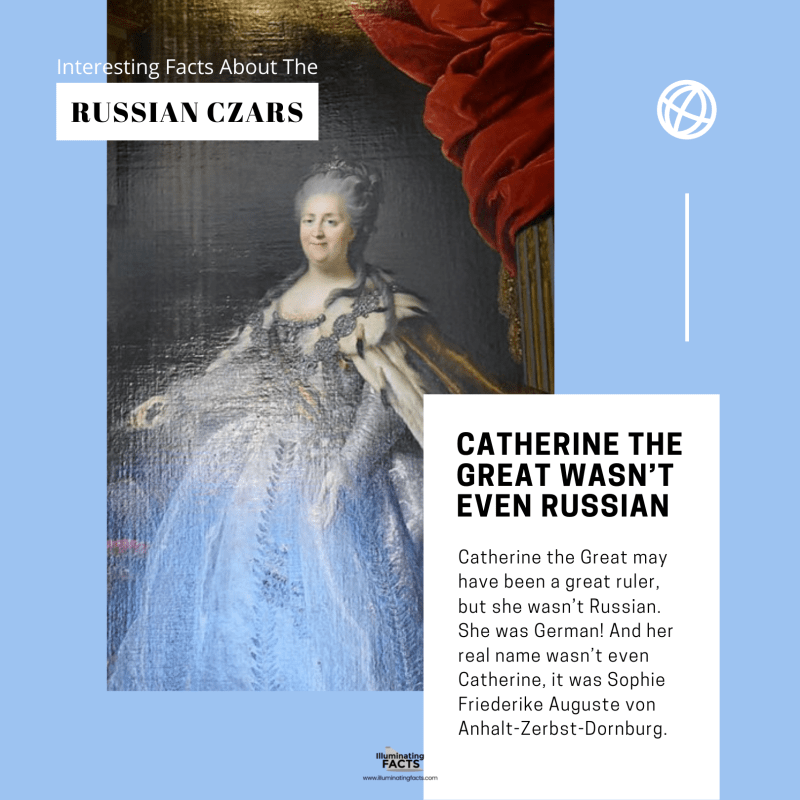 Catherine the Great wasn’t Even Russian
