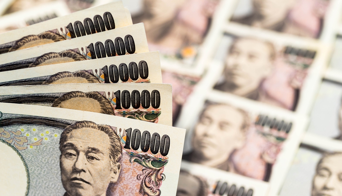 Japanese ten thousand yen banknote