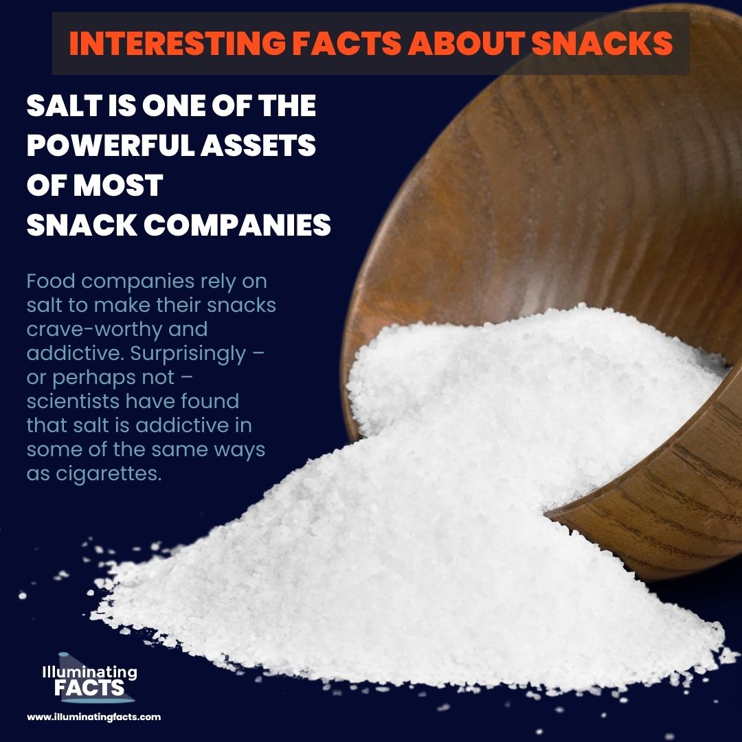 Salt is one of the Powerful Assets of Most Snack Companies