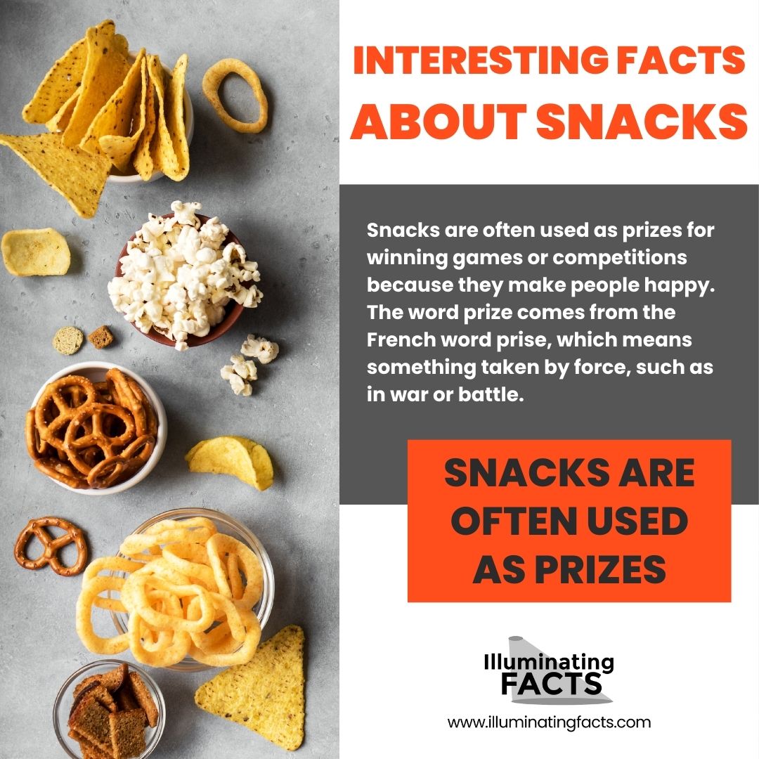 Snacks are Often Used as Prizes