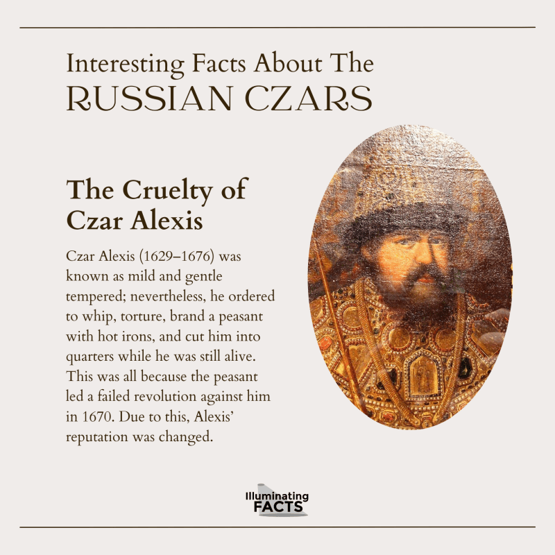 The Cruelty of Czar Alexis
