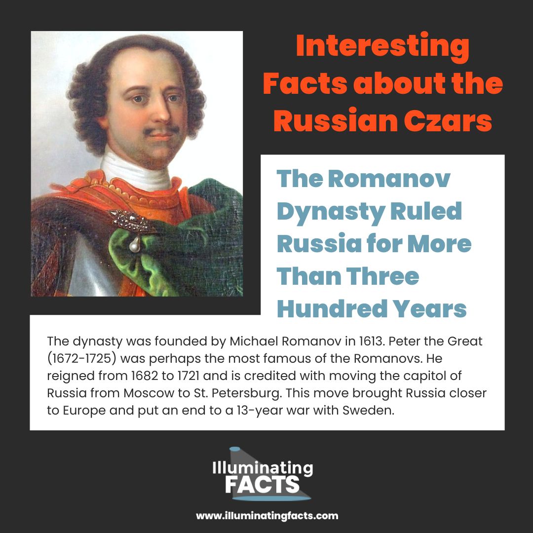 The Romanov Dynasty Ruled Russia for More Than Three Hundred Years