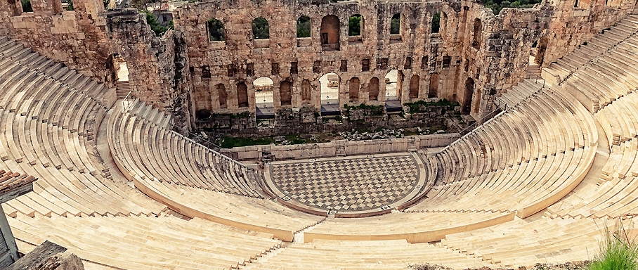 an-open-air-theater-in-Acropolis-Greece