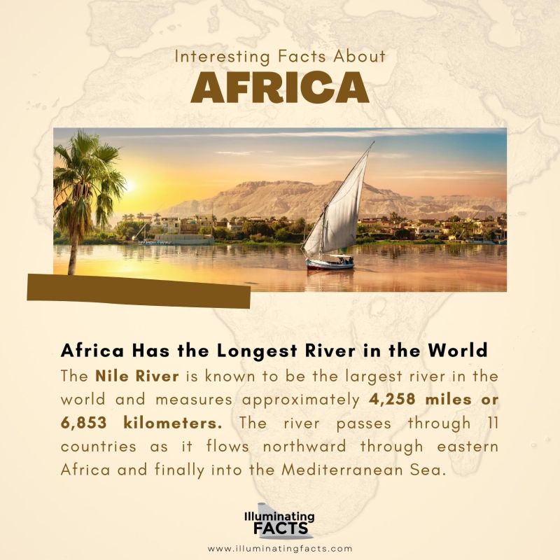Africa Has the Longest River in the World