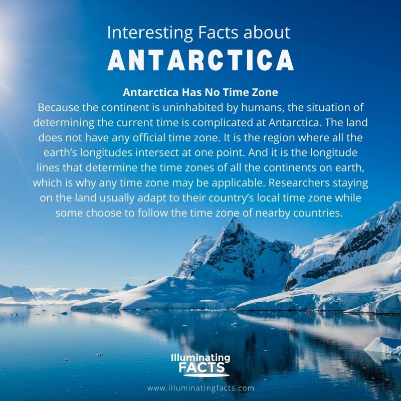 Antarctica Has No Time Zone