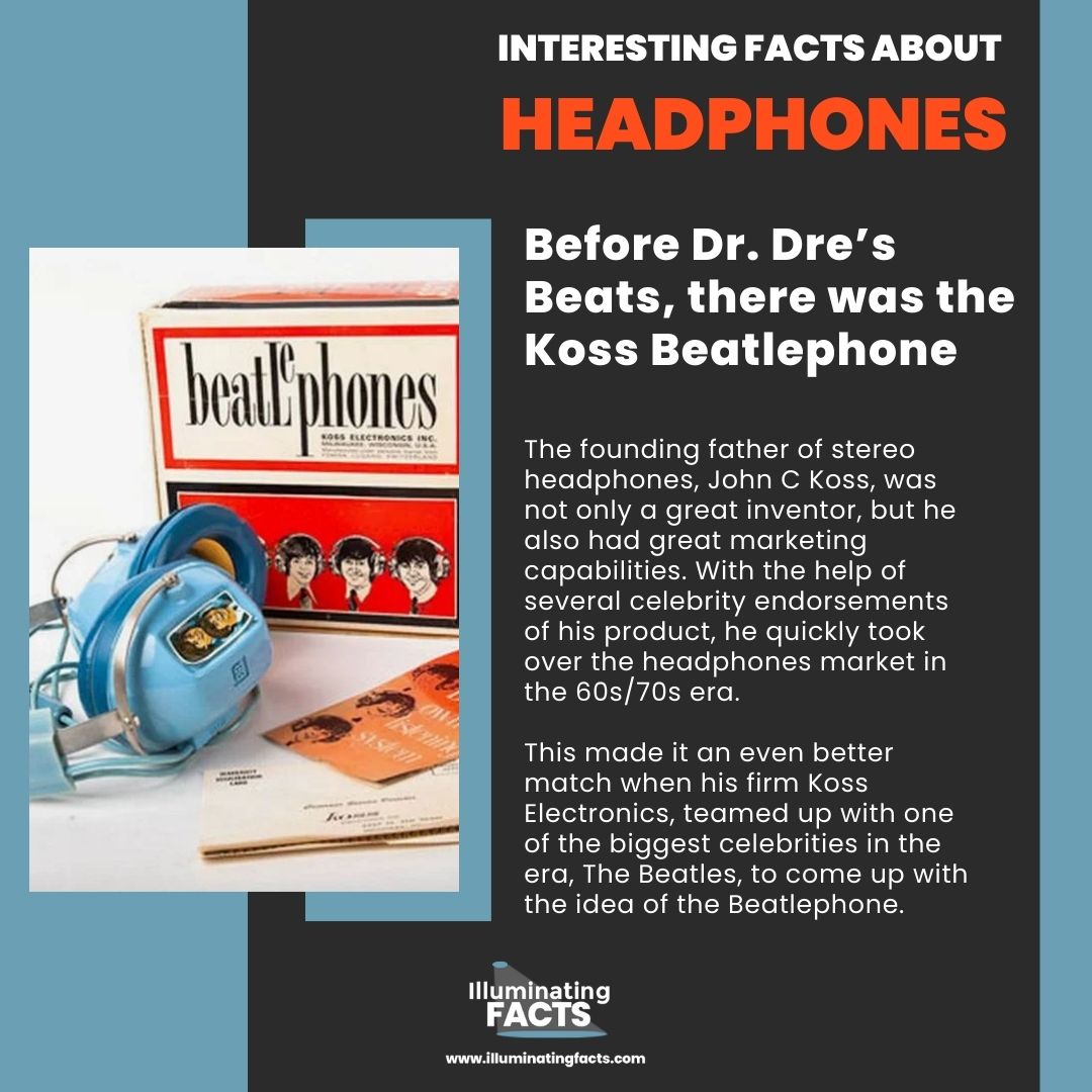 Before Dr. Dre’s Beats, there was the Koss Beatlephone