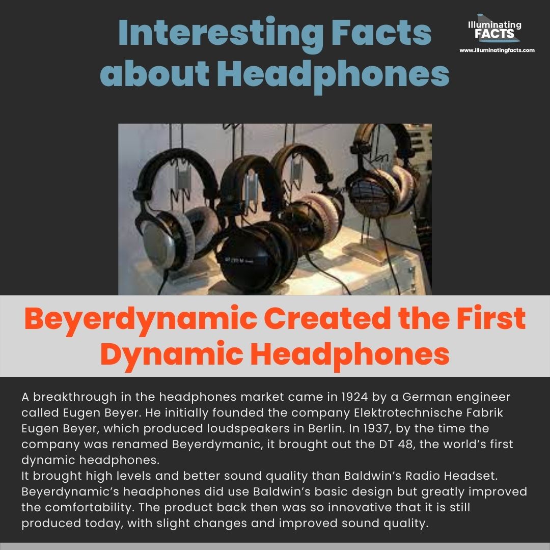 Beyerdynamic Created the First Dynamic Headphones