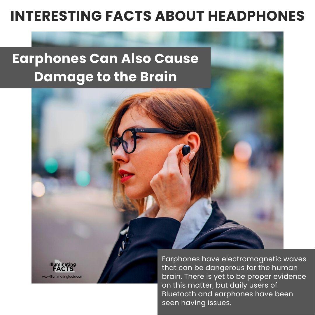Earphones Can Also Cause Damage to the Brain