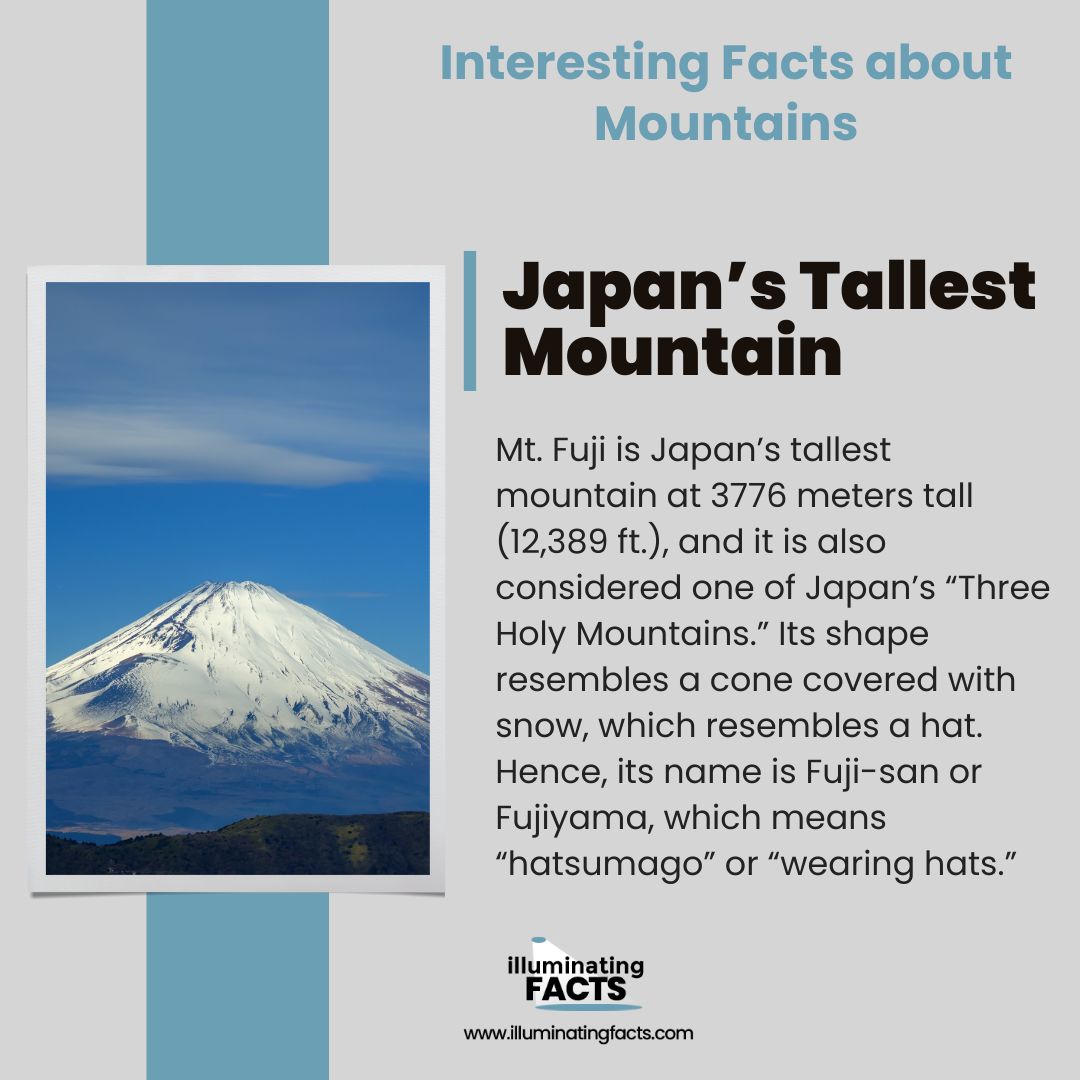 Japan’s Tallest Mountain
