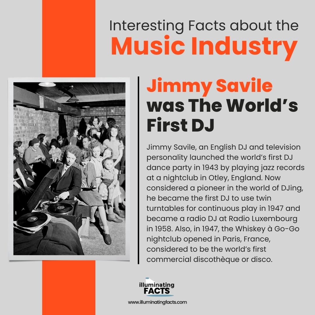 Jimmy Savile was The World’s First DJ