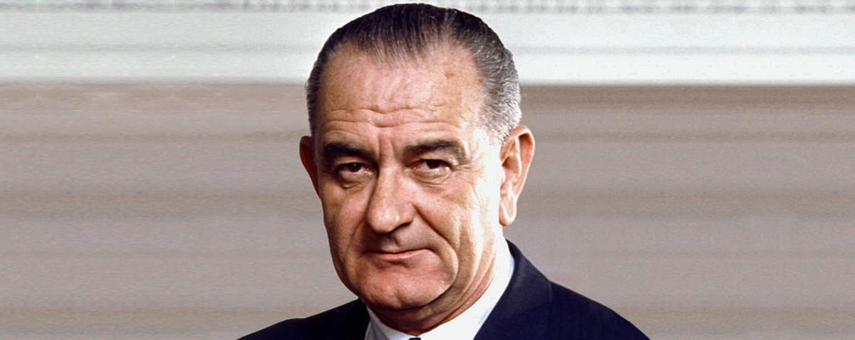 Lyndon Johnson in 1964