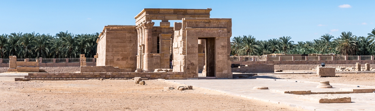 Persian Temple of Hibis at Kharga Oasis, Egypt